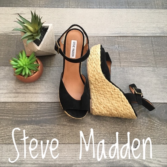 Steve Madden Shoes - STEVE MADDEN Espadrilles Ankle Strap Chieff Heels